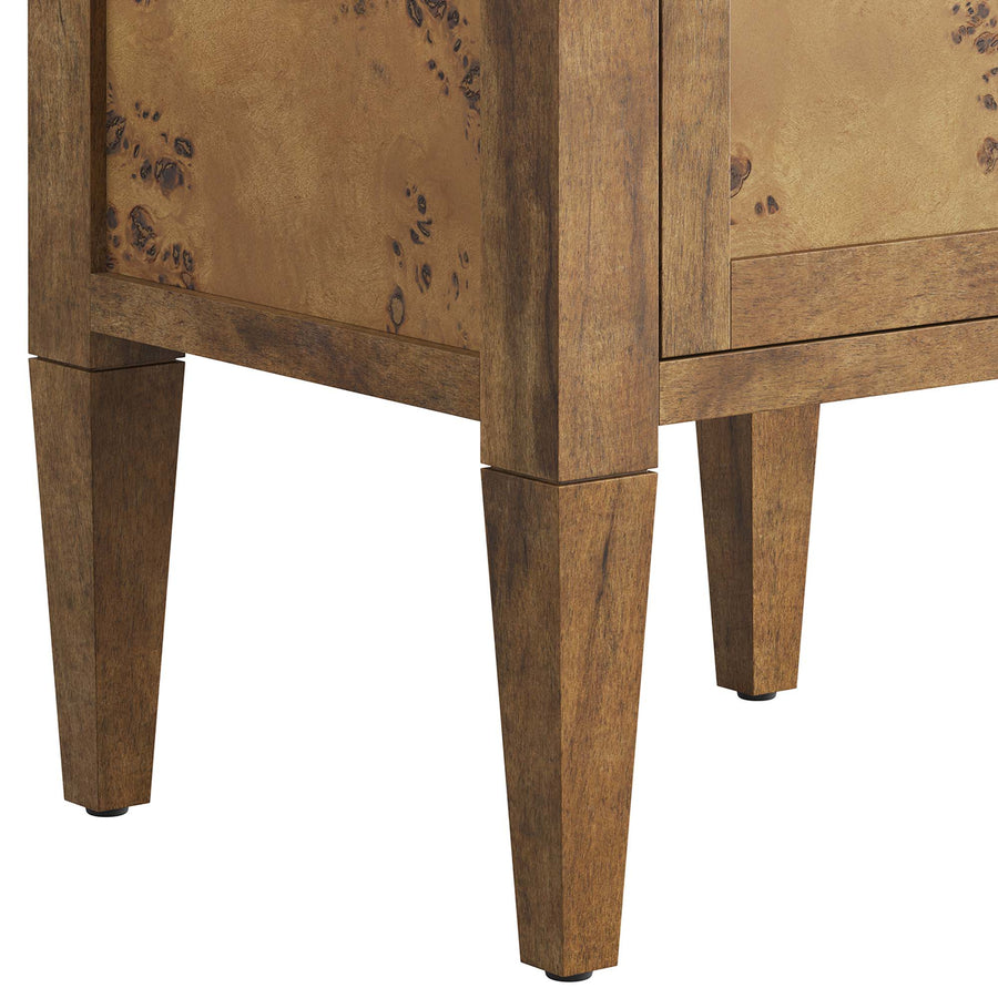 Onyx 18" Wood Bathroom Vanity Cabinet (Sink Basin Not Included) in Brown