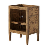 Onyx 24" Wood Bathroom Vanity Cabinet (Sink Basin Not Included) in Brown