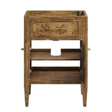 Onyx 24" Wood Bathroom Vanity Cabinet (Sink Basin Not Included) in Brown
