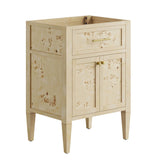 Onyx 24" Wood Bathroom Vanity Cabinet (Sink Basin Not Included) in Burgundy