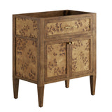 Onyx 30" Bathroom Vanity Cabinet (Sink Basin Not Included) in Brown