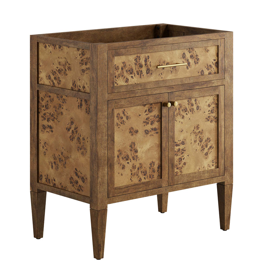 Onyx 30" Bathroom Vanity Cabinet (Sink Basin Not Included) in Brown