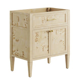 Onyx 30" Bathroom Vanity Cabinet (Sink Basin Not Included) in Burgundy