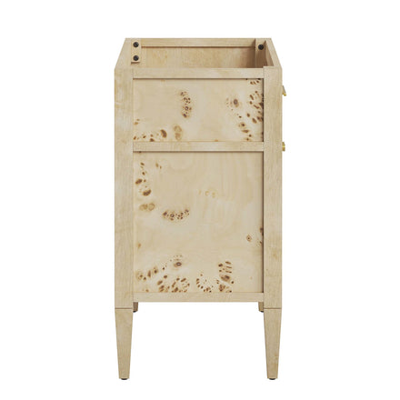 Elysian 30" Bathroom Vanity Cabinet (Sink Basin Not Included) in Burgundy