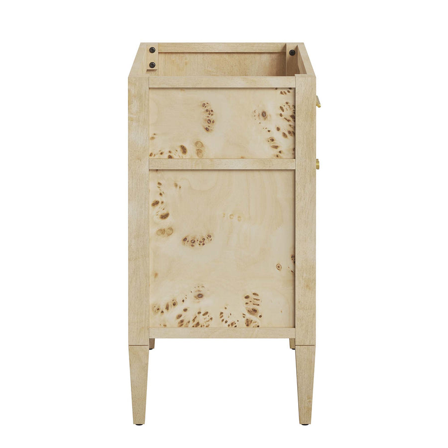 Onyx 30" Bathroom Vanity Cabinet (Sink Basin Not Included) in Burgundy