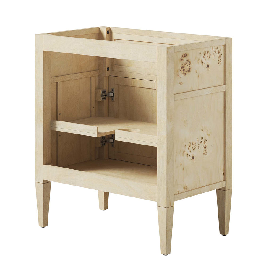 Onyx 30" Bathroom Vanity Cabinet (Sink Basin Not Included) in Burgundy