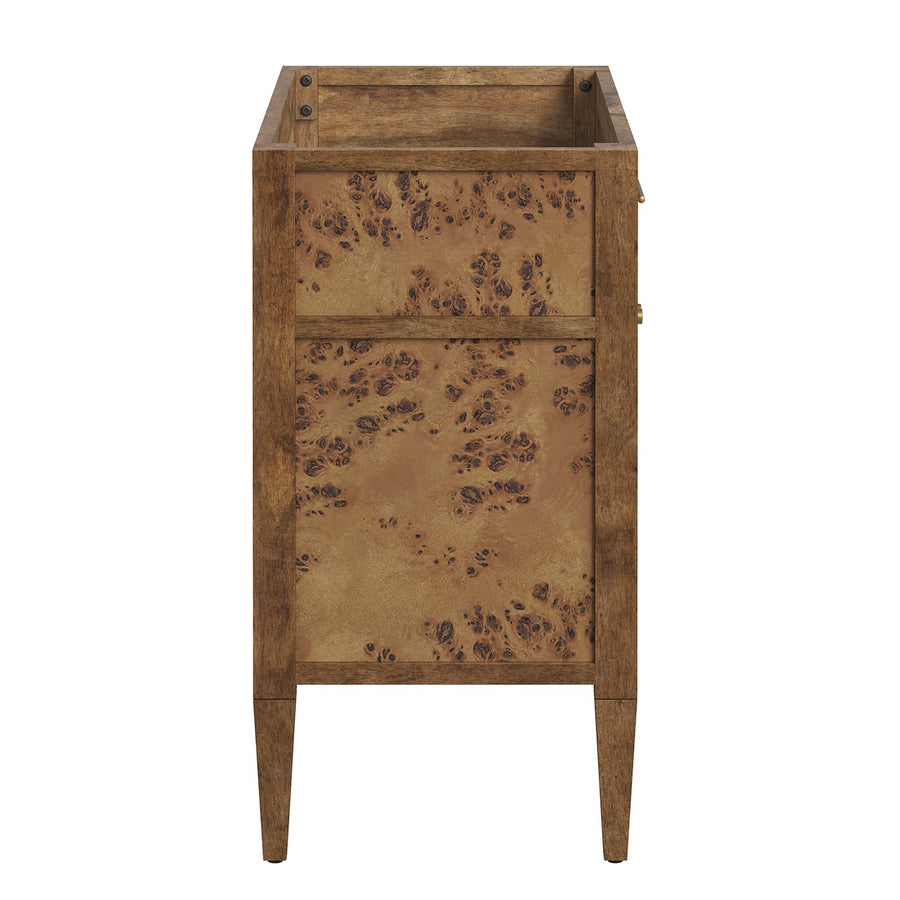 Onyx 36" Wood Bathroom Vanity Cabinet (Sink Basin Not Included) in Brown