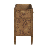 Onyx 48" Wood Bathroom Vanity Cabinet (Sink Basin Not Included) in Brown