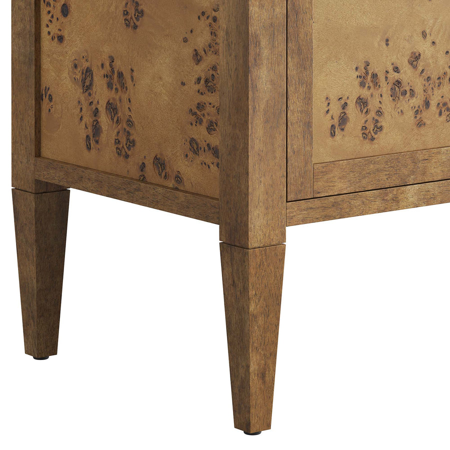 Onyx 48" Wood Bathroom Vanity Cabinet (Sink Basin Not Included) in Brown