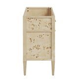 Onyx 48" Wood Bathroom Vanity Cabinet (Sink Basin Not Included) in Burl