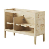 Onyx 48" Wood Bathroom Vanity Cabinet (Sink Basin Not Included) in Burl