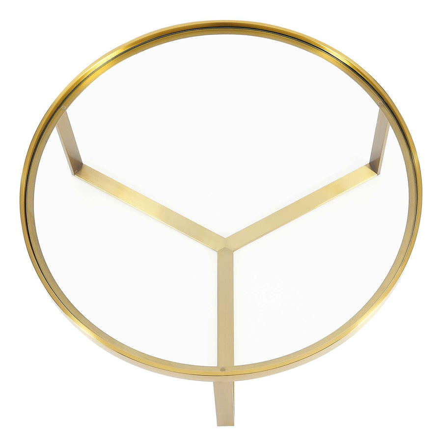 Westport Coffee Table in Gold