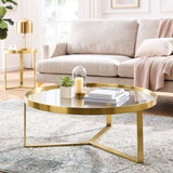 Westport Coffee Table in Gold
