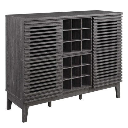 Render Bar Cabinet by Furniture For America