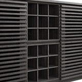Vera Bar Cabinet in Charcoal