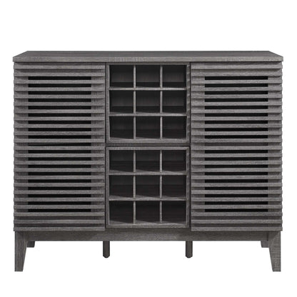 Render Bar Cabinet by Furniture For America