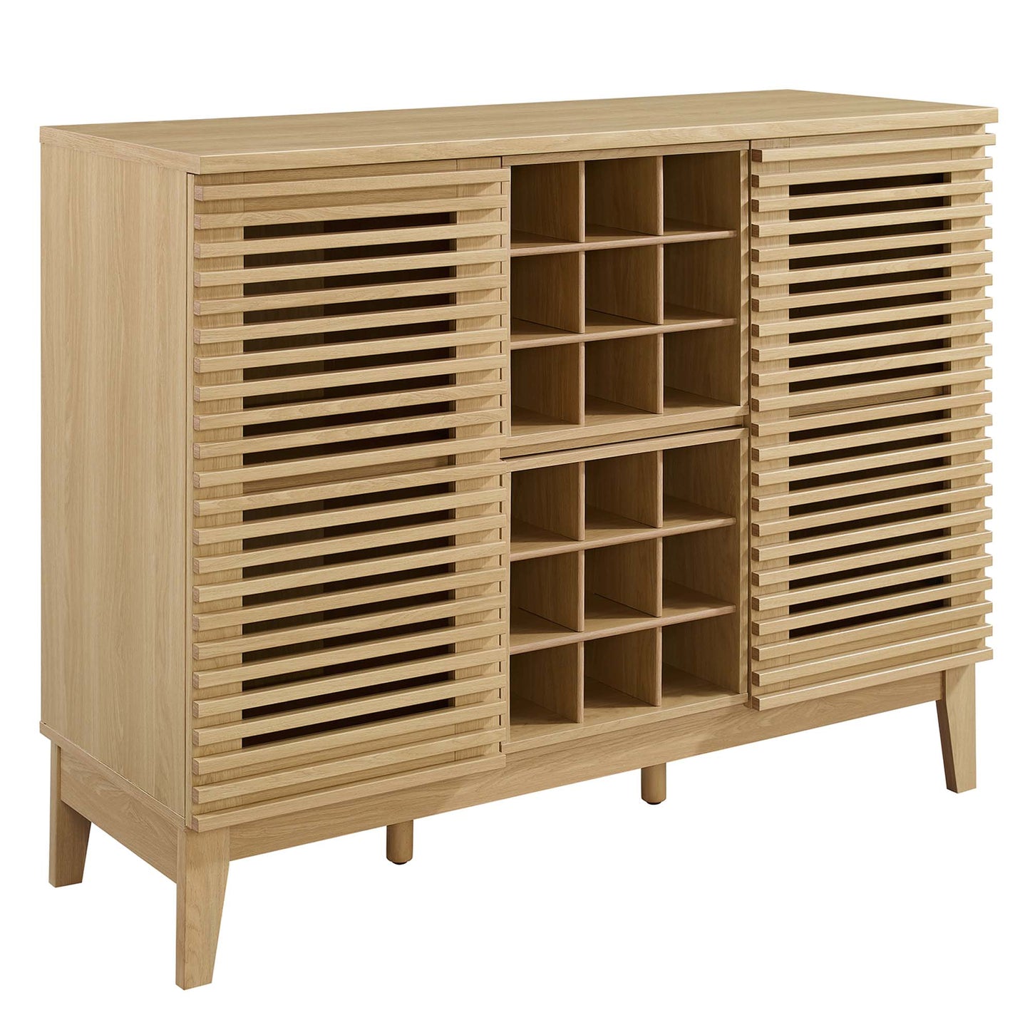 Render Bar Cabinet by Furniture For America