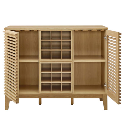 Render Bar Cabinet by Furniture For America