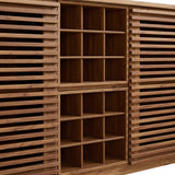 Vera Bar Cabinet in Walnut