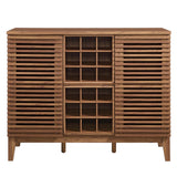 Vera Bar Cabinet in Walnut