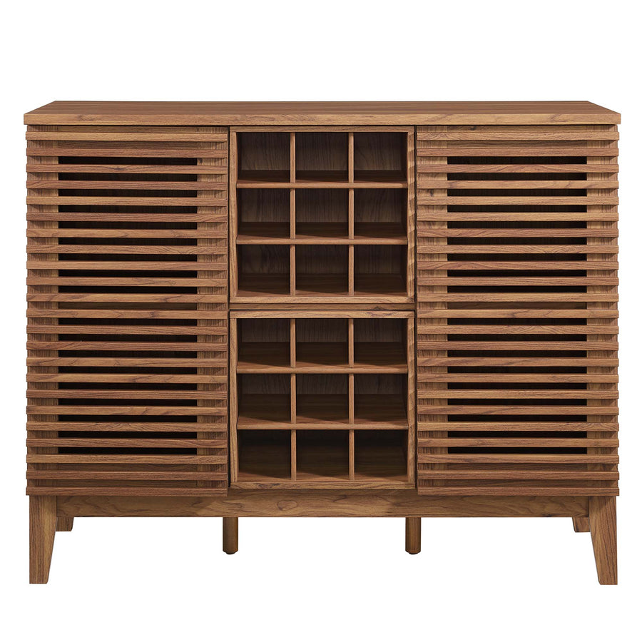 Vera Bar Cabinet in Walnut