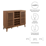 Vera Bar Cabinet in Walnut