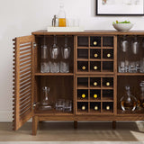 Vera Bar Cabinet in Walnut
