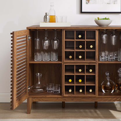 Render Bar Cabinet by Furniture For America