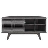 Vera 46" Corner TV Stand in Charcoal