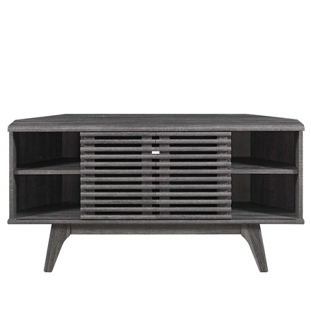 Render 46" Corner TV Stand in Charcoal