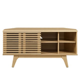 Vera 46" Corner TV Stand in Oak
