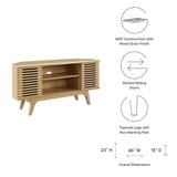 Vera 46" Corner TV Stand in Oak