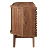 Vera 46" Corner TV Stand in Walnut