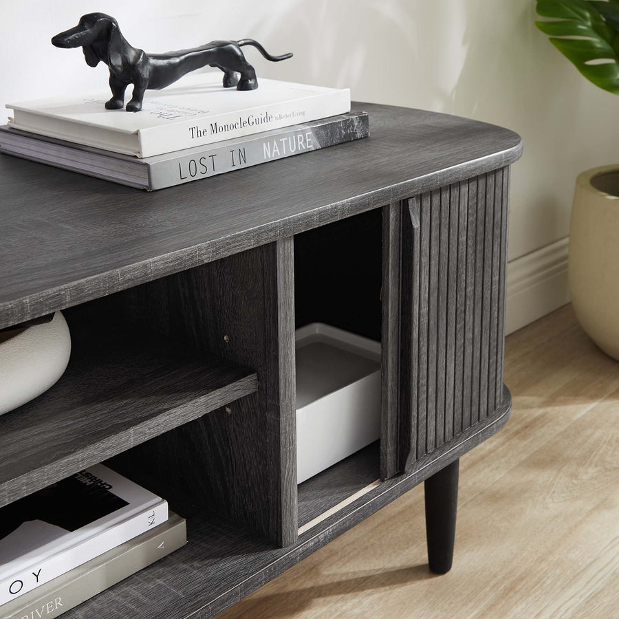 Gorse 55" TV Stand in Charcoal