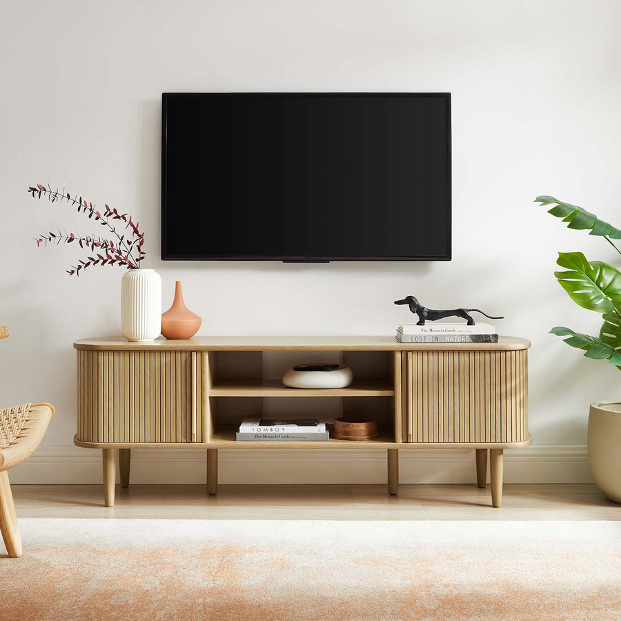 Gorse 55" TV Stand in Oak