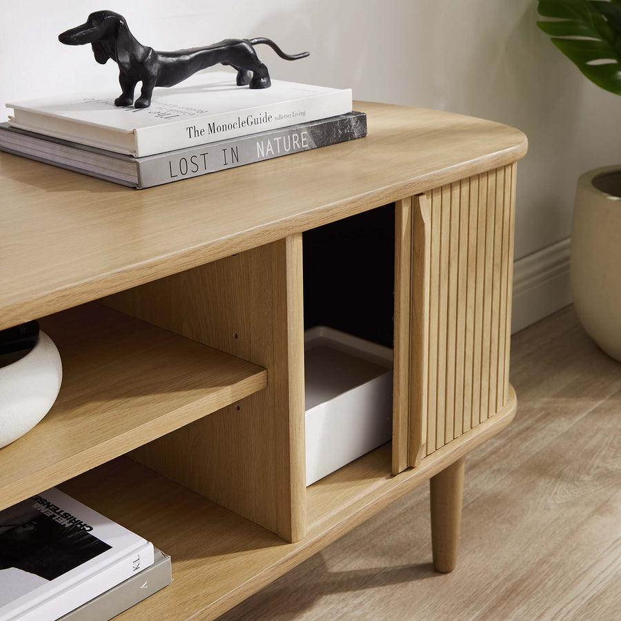 Gorse 55" TV Stand in Oak