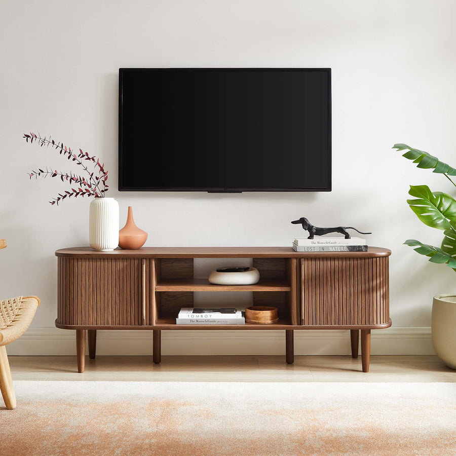 Gorse 55" TV Stand in Walnut