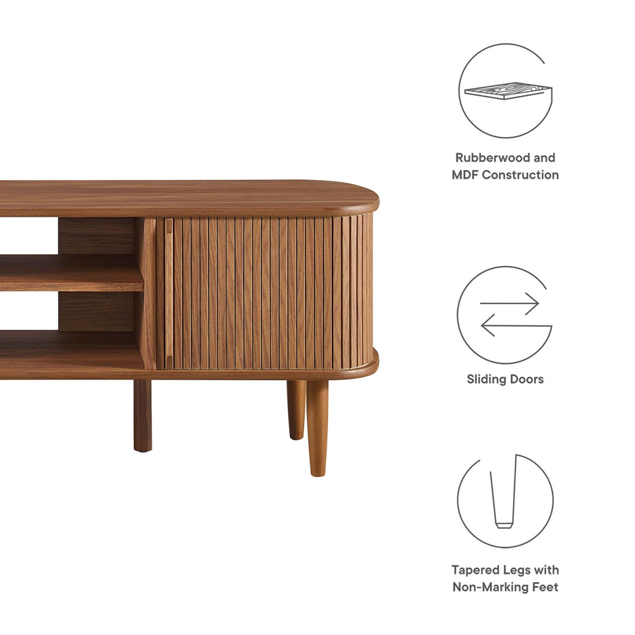 Gorse 55" TV Stand in Walnut