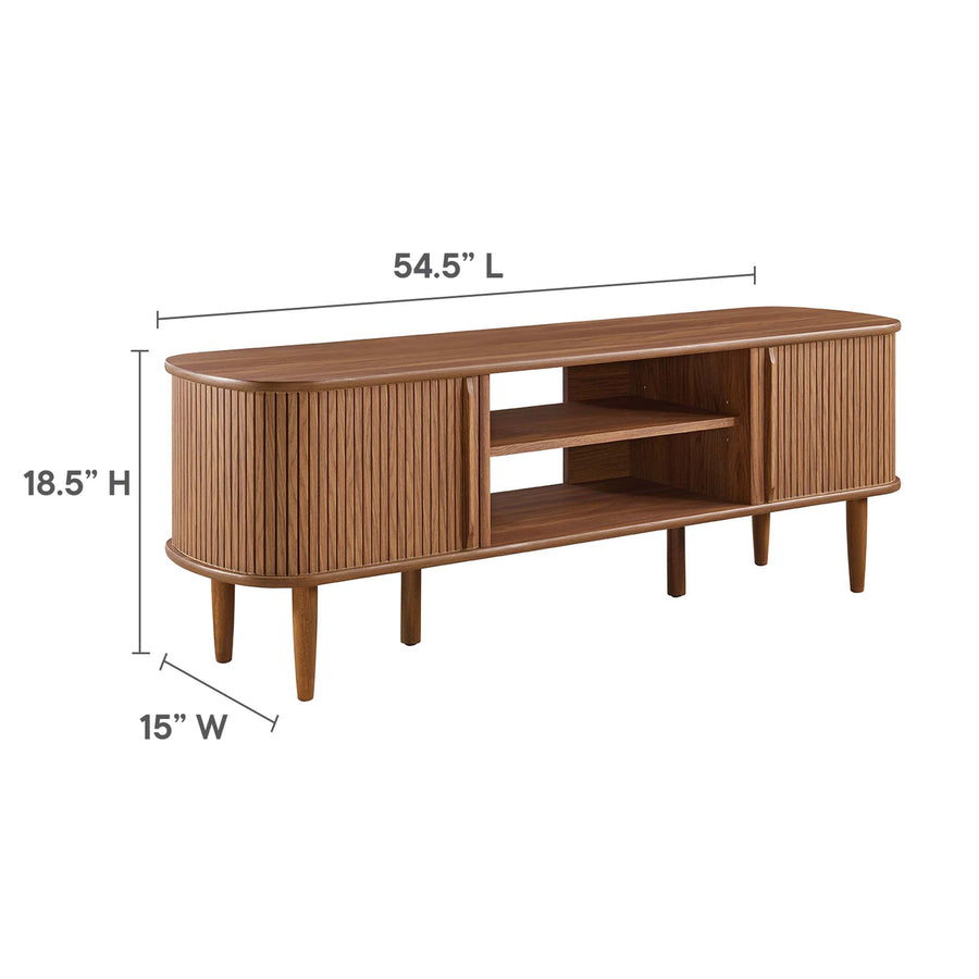 Gorse 55" TV Stand in Walnut