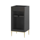 Briar 18" Bathroom Vanity Cabinet in Black