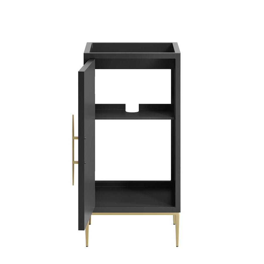 Briar 18" Bathroom Vanity Cabinet in Black