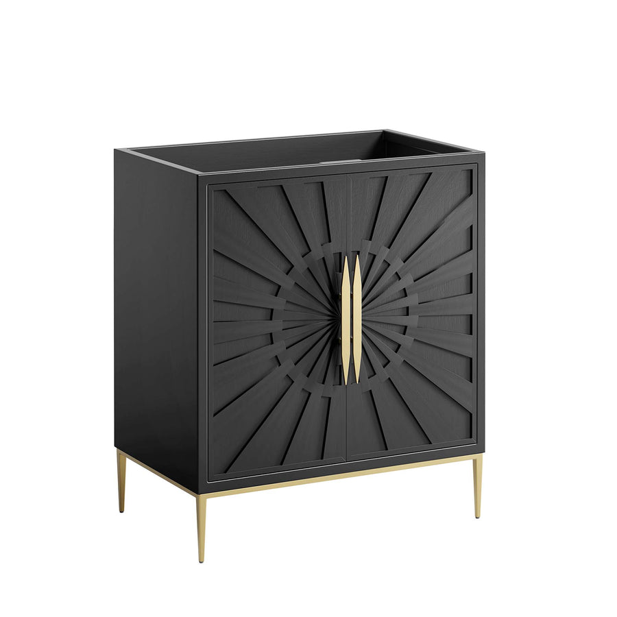Briar 30" Bathroom Vanity Cabinet in Black