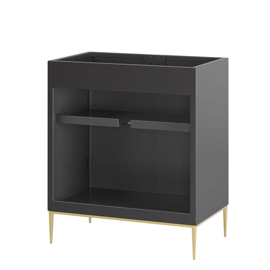 Briar 30" Bathroom Vanity Cabinet in Black