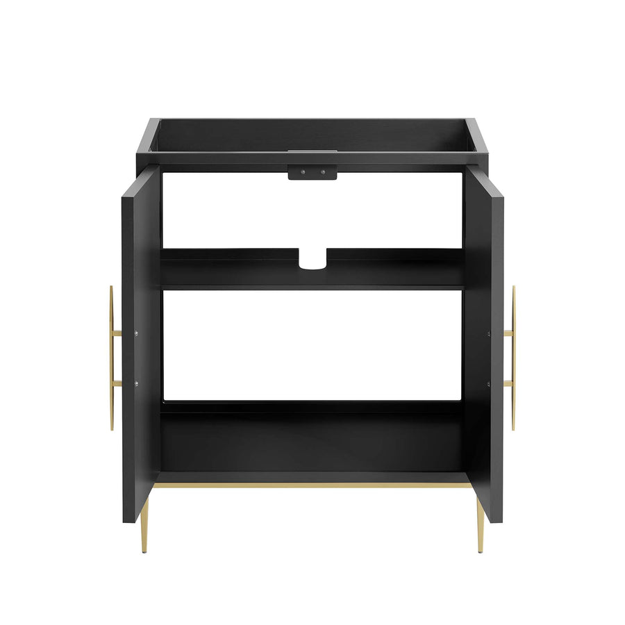 Briar 30" Bathroom Vanity Cabinet in Black