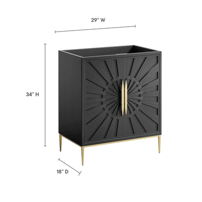 Awaken 30" Bathroom Vanity Cabinet by Furniture For America