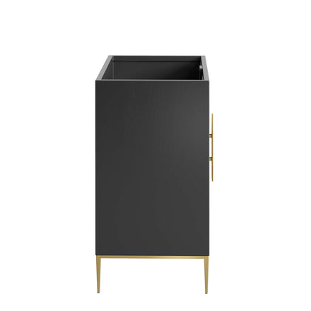 Awaken 36" Bathroom Vanity Cabinet in Black