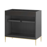 Briar 36" Bathroom Vanity Cabinet in Black