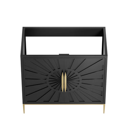 Awaken 36" Bathroom Vanity Cabinet by Furniture For America