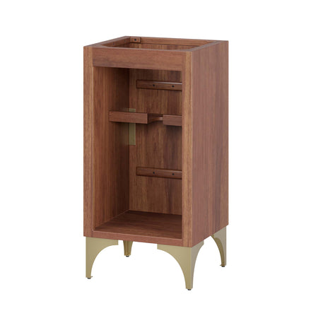 Daylight 18" Bathroom Vanity Cabinet in Walnut