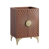 Ridge 24" Bathroom Vanity Cabinet in Walnut